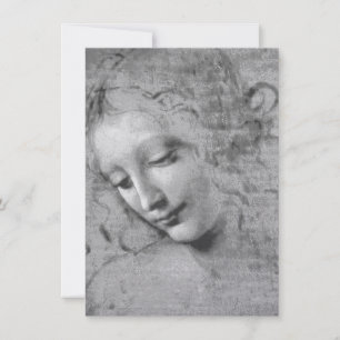 Invitación La Scapigliata de Leonardo da Vinci