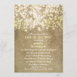 Invitación la secuencia brillante del purpurina enciende la