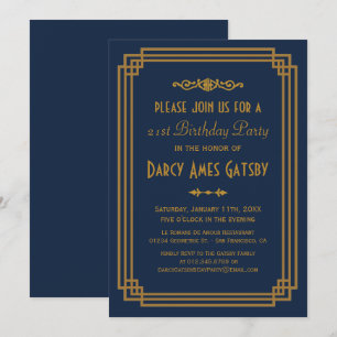 Invitación La simple fiesta de cumpleaños de la Marina Art Dé
