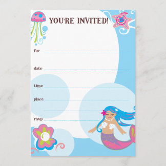 Invitación La sirena invita