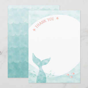 Invitación La sirena le agradece cardar