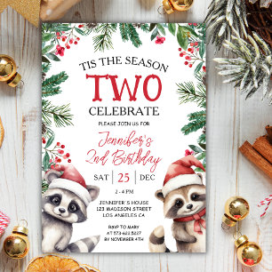 Invitación La Temporada DOS   Cumpleaños de Navidad de Mapach