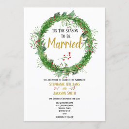 Invitación La Temporada para Casarse | Boda de Vegetación Inv