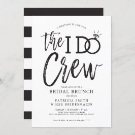 Invitación La tripulación que hago | Bridal Crew Brunch