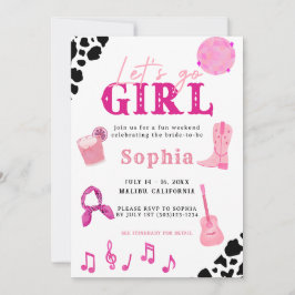 Invitación La última Bachelorette de Rodeo de Nashville Cowgi