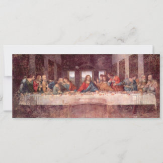 Invitación La última cena de Leonardo da Vinci