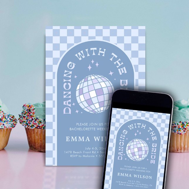 Invitación La última fiesta de despedida de soltera Disco de  (Subido por el creador)