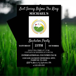 Invitación La última reyerta antes del anillo | Fiesta de sol