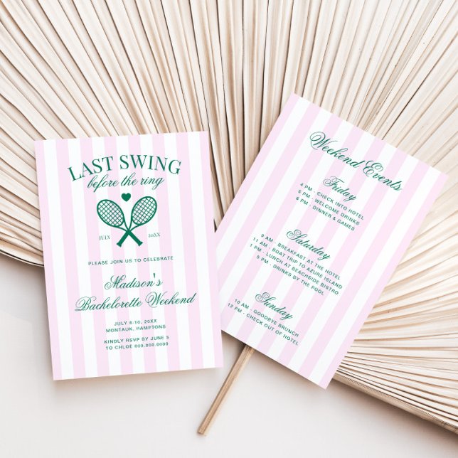 Invitación La Última Swing Antes De La Bach De Tenis Ring Ret (Subido por el creador)
