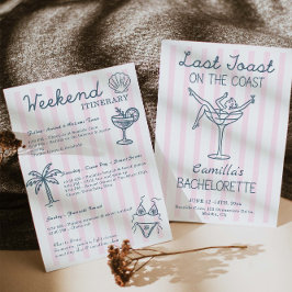 Invitación La Última Tostada En La Costa De La Bachelorette