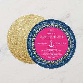 Invitación La última vela antes de la fiesta de la bachillera