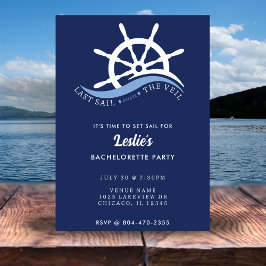 Invitación La última vela antes de la fiesta de la bachillera