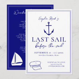 Invitación La Última Vela Antes Del Fin De Semana De La Bache