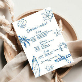 Invitación La Última Vela Costera Antes De La Bachelorette Ve