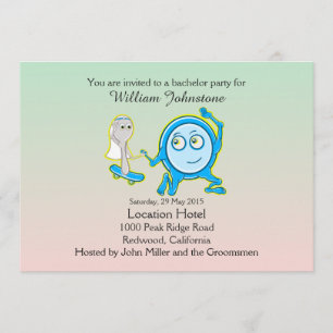 Invitación La vajilla se escapó con la cuchara Despedida de s