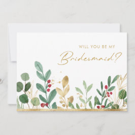 Invitación La vegetación de los Navidades modernos | Propuest