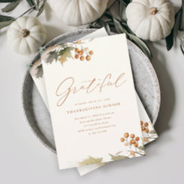 Invitación La vegetación deja a la oligarquía una cena de Acc