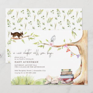 Invitación La vegetación forestal de Woodland   Construir Un 