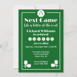 Invitación La vida de jubilación de las baloncestas es mejor 