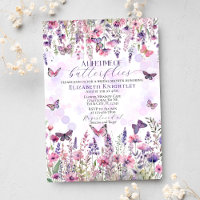 La vida de las mariposas Flores salvajes Ducha de 