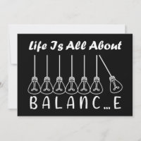 La vida se trata de inspiración de equilibrio y mo