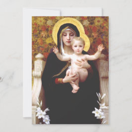 Invitación La Virgen de los Lirios