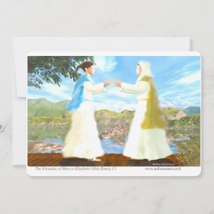 Invitación La Visitación de María a Isabel