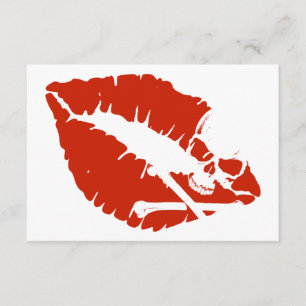 Invitación labios venenosos