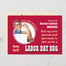 LABOR DAY BBQ Rosie Riveter