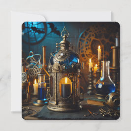 Invitación Laboratorio Espeluznante de Científicos Victoriano