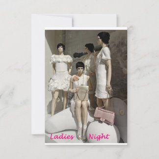 Invitación “Ladies Night "