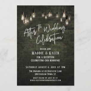 Invitación Ladrillo Edison ilumina tras la celebración del Bo