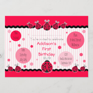 Invitación Ladybird