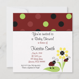 Invitación ladybug2 copy, estás invitado a un Baby Shower!...