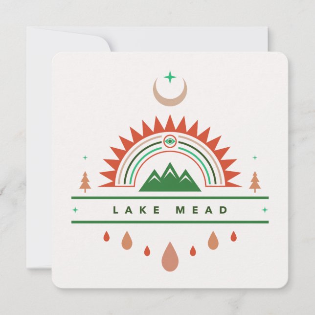 INVITACIÓN LAGO MEAD ARIZONA (Anverso)
