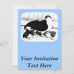 Invitación Lahore Pigeons 1980