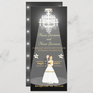 Invitación Lámpara de araña