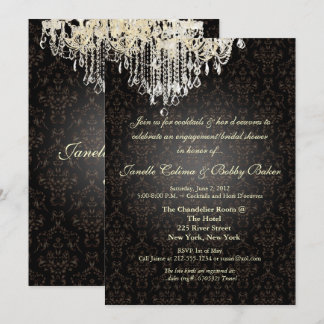 Invitación Lámpara de cristal de PixDezines + diafragma arian