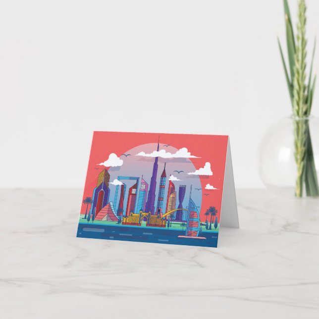 Invitación Landmark de Dubai (Anverso)