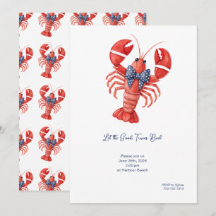 Invitación Langosta de Verano Playa Costera