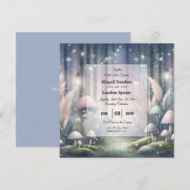Invitación Lanternlight Dreams Enchanted Forest Boda