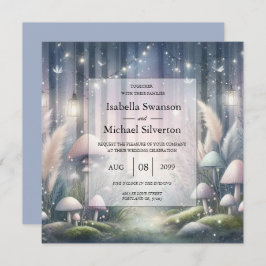 Invitación Lanternlight Dreams Enchanted Forest Boda
