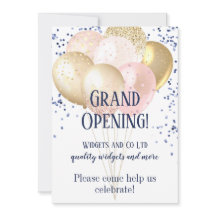 Lanzamiento de la gran apertura comercial