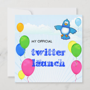 Invitación Lanzamiento de Twitter