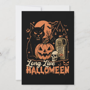 Invitación Larga vida a Halloween