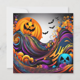 Invitación L'art d'Halloween