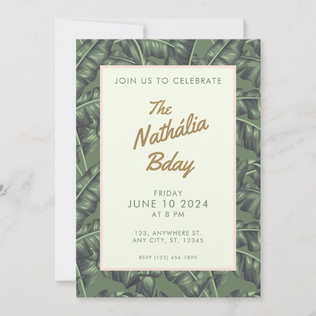 Invitación Las Cabanas (Anverso)