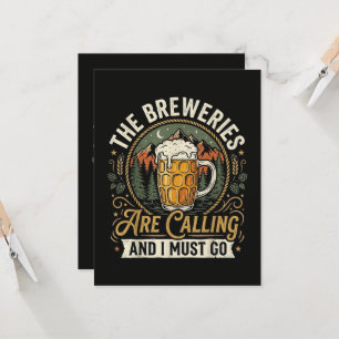 Invitación Las cervecerías están llamando y debo ir