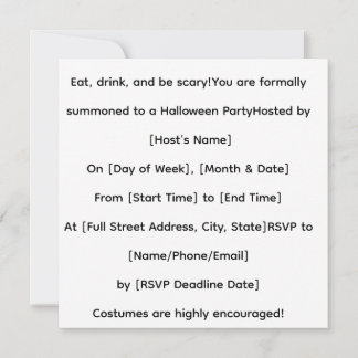 Invitación ¡Las chicas vampiro solo quieren divertirse!