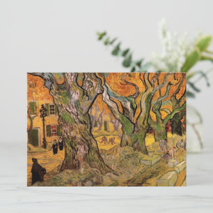 Invitación Las escaleras de acceso de Vincent van Gogh